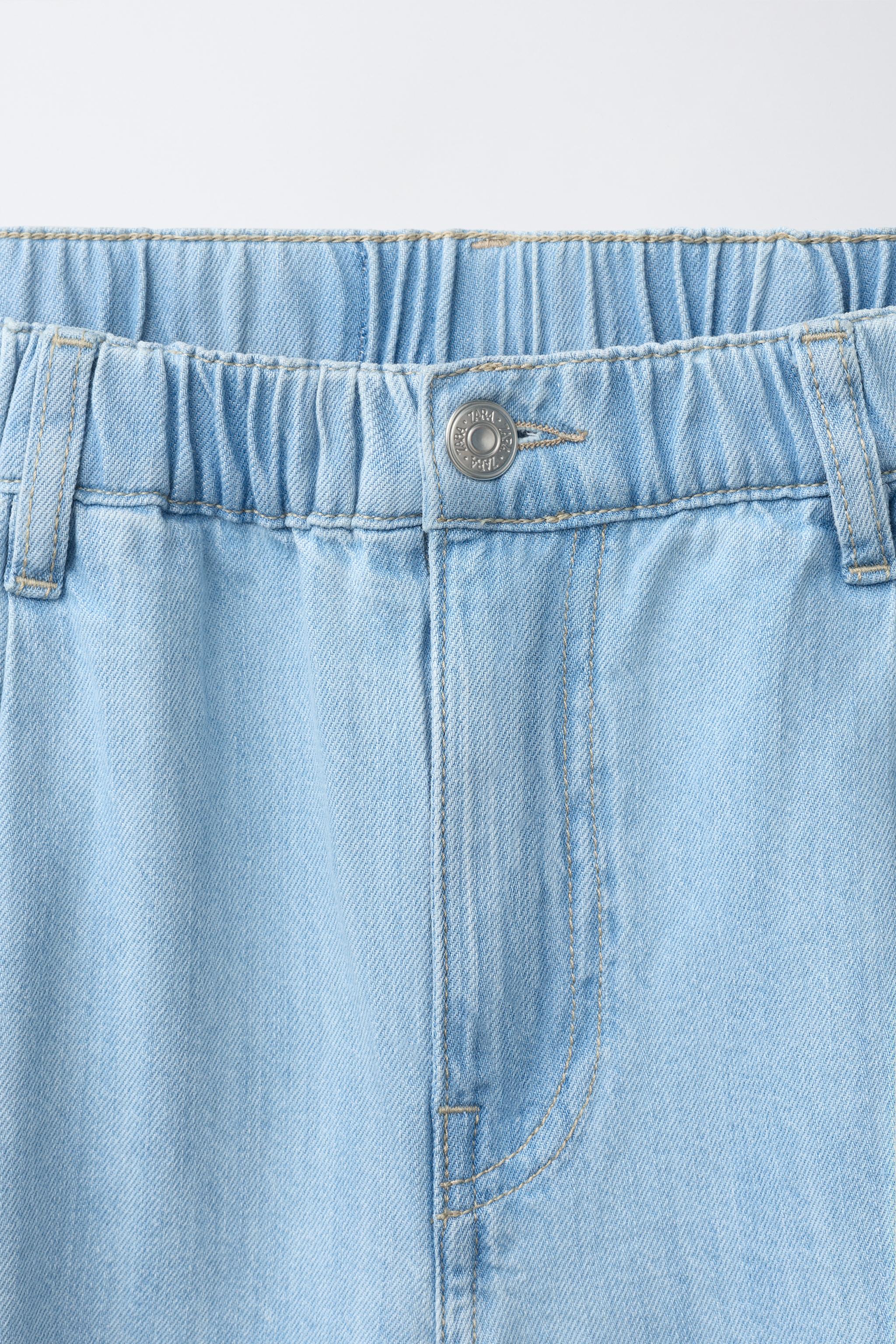 LONG DENIM SHORTS